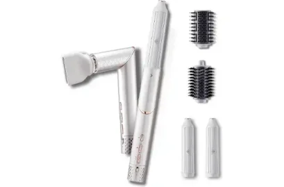 GLAMUP 5-in-1 Flexible Styler Multi Air Curler & Dryer Brush