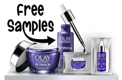 Olay Free Samples | Free Retinol24 Sample Packs