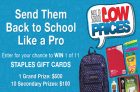 Send Them Back to School Like a Pro Contest