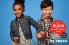 Joe Fresh 15,000 PC Optimum Points Offer
