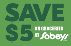 Sobey’s $5 Off Groceries Coupon