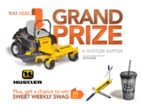 Hustler Turf Raptor Mower Giveaway