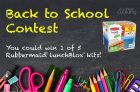 Kraft & Rubbermaid Back to School Contest