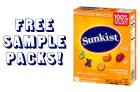 Free Sunkist Fruit Snacks Samples