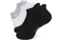 CLOSEMATE Unisex Athletic Ankle Socks, Cushioned Comfort, 6 Pairs