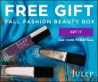 Free Julep Fall Fashion Beauty Box