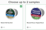 Maxwell House & Nabob Coffee Samplers