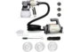 Tilswall Paint Sprayer, 800W Paint Spray Gun, Electric Spray Paint Gun with 1300ml, 4 Nozzles & 3 Patterns, HVLP Spray Gun for Painting, Furniture, Cabinets, Easy to Clean