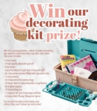 Mirage Margarine Decorating Kit Contest