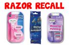 Recall: Ditto Brand Razors