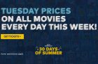 Cineplex Offers Discount Tickets All Week