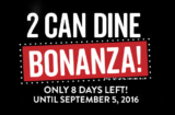 Swiss Chalet 2 Can Dine Bonanza
