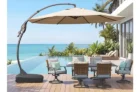Grand Patio 11FT Cantilever Patio Umbrella with Mobile Base