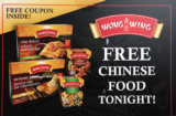 Wong Wing Free Product Coupons