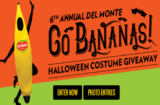 Del Monte Go Bananas Halloween Costume Giveaway
