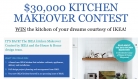 IKEA $30,000 Kitchen Makeover Contest