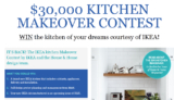 IKEA $30,000 Kitchen Makeover Contest
