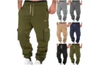 Baggy Cargo Sweatpants for Men