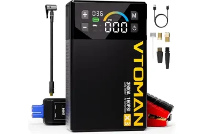 VTOMAN X3 Jump Starter with Air Compressor