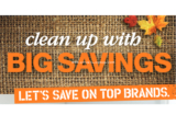 Home Depot Fall Savings Coupon Book