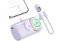 RORRY Mini Portable Charger for iPhone 17 16 15,10,000mAh Power Bank with Built-in USB-C Connector, Travel Battery Pack for iPhone Apple Watch and More