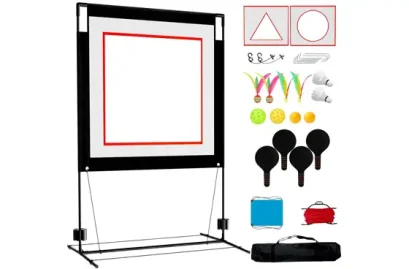 HAPBEAR Paddle with Net – All-in-One Indoor & Outdoor Game