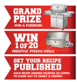 Napoleon Cookbook Contest