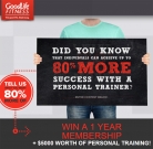 GoodLife Fitness 80% More Contest