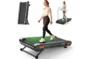 Walking Pad Treadmill with 15%/20% Auto Incline, Full Deck Under Desk Treadmills for Home Office, 3.0HP Quiet Brushless, 350lbs Capacity, Vertical StorageVitalWalk Walking Pad Treadmill with 15%/20% Auto Incline, 43"x18"