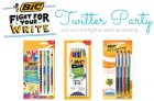 BIC Fight For Your Write Twitter Party
