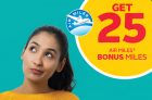 25 Free Air Miles from Rexall