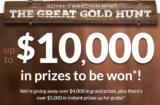 The Royal Canadian Mint Great Gold Hunt