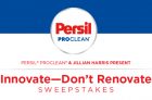 Persil ProClean Innovate Don’t Renovate Contest