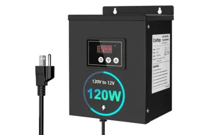 Creltep Low Voltage Landscape Transformer with Photocell & Timer
