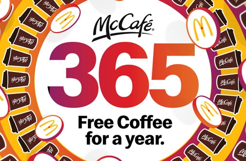 McDonald’s Contest Canada | Win Free Coffee for a Year