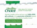 Healthy Choice Board Contest