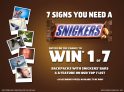 7 Signs You Need A Snickers Bar Promotion