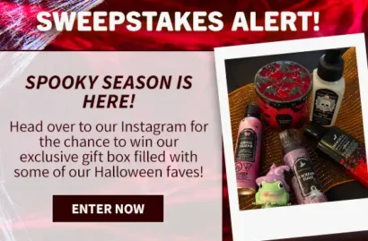 Bath & Body Works Contest | Spooky Sweepstakes