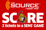 The Source – 2 Free Senators Tickets