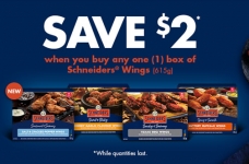 Schneiders Coupons | Wings Coupon + Pepperettes Coupon