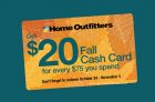 Home Outfitters Cash Card