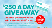 Rexall – $250 A Day Giveaway