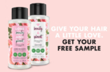 Free Love Beauty & Planet Hair Care Sample Packs