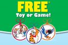 Kellogg’s Free Toy or Game Offer