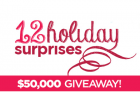 The Shopping Channel 12 Holiday Surprise Contest