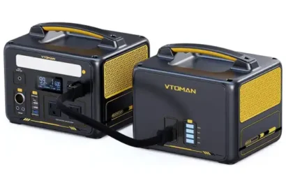 VTOMAN Jump600X 600W Portable Power Station with Extra Battery Kit