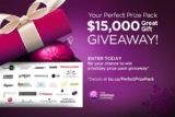 TSC – $15,000 Great Gift Giveaway