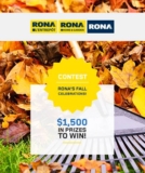 Rona’s Fall Celebrations Contest