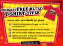 Pringles Free Retro T-Shirt Offer