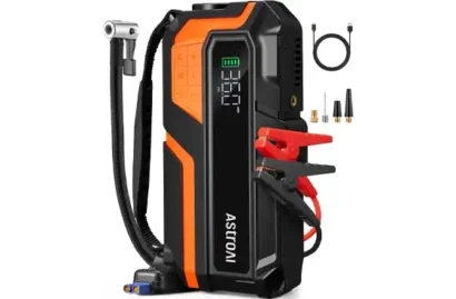 AstroAI M12 Portable Jump Starter with 150PSI Air Compressor
